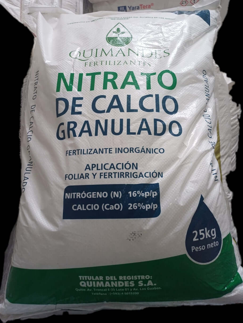 Nitrato de Calcio Quimandes 25 kg