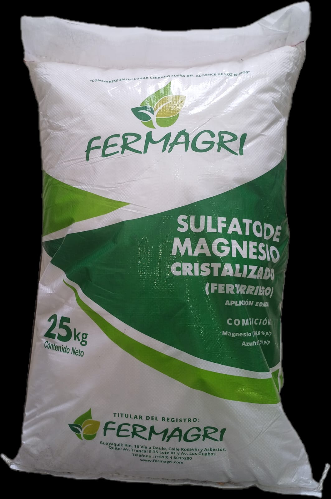 Sulfato de Magnesio Fermagri 25 kg