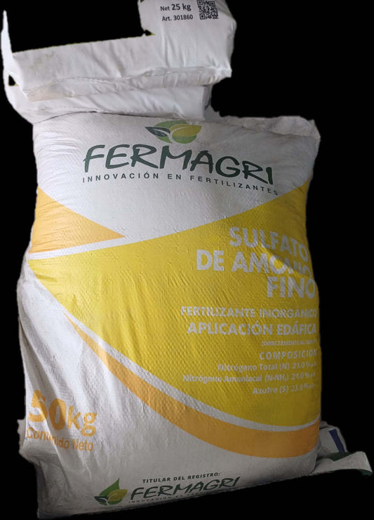 Sulfato de Amonio fino, Fermagri 50 kg