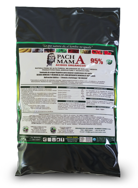 Pachamama (Ácidos húmicos y fúlvicos) 1 kg