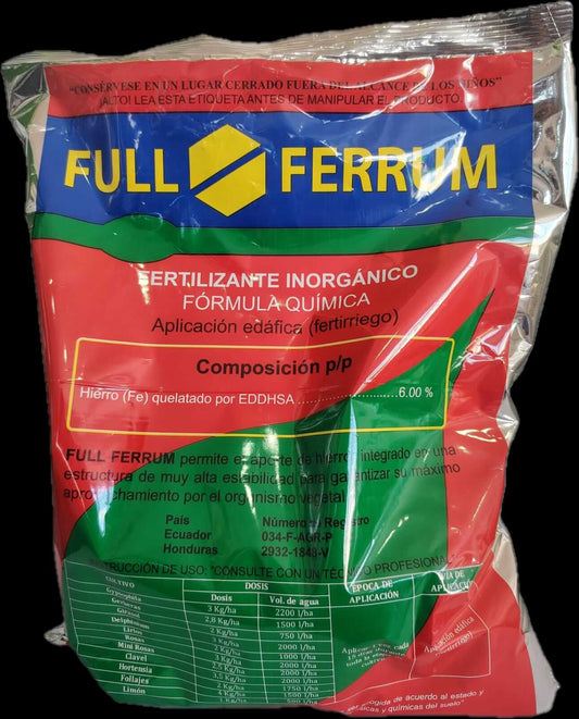 Quelato de hierro, Unichem 1 kg